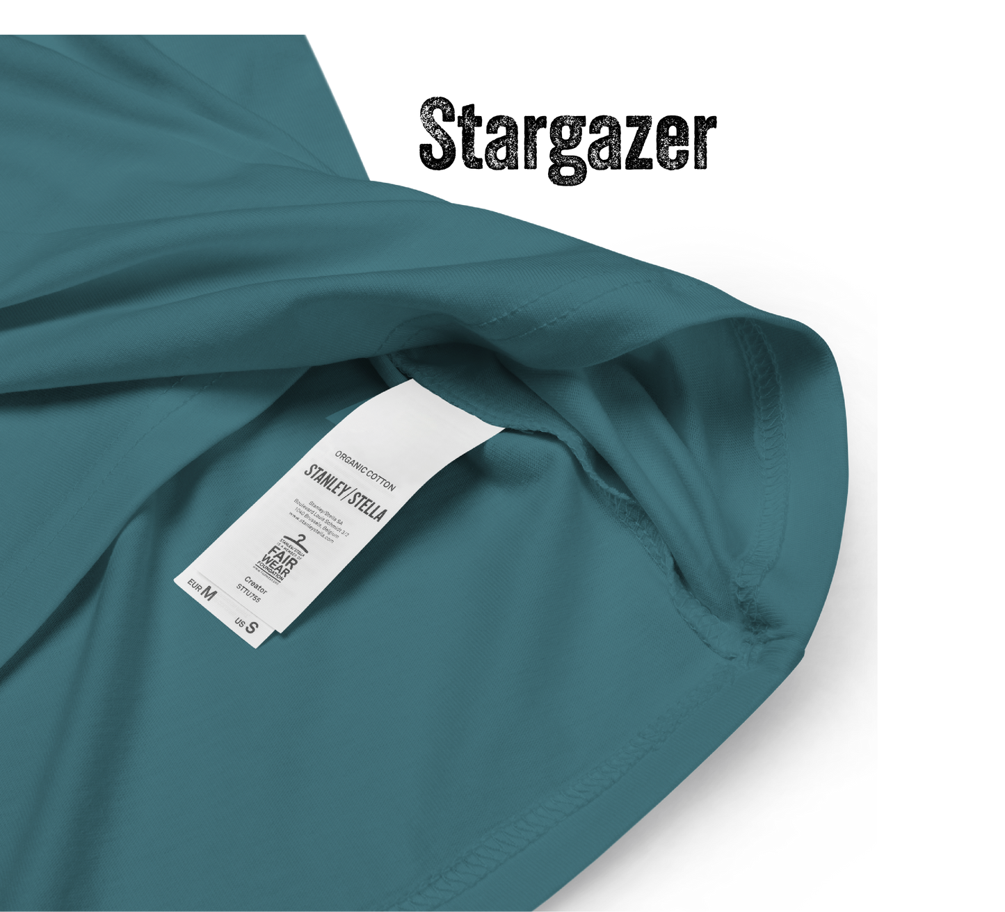 Hirsch Polygon Unisex-Bio-Baumwoll-T-Shirt