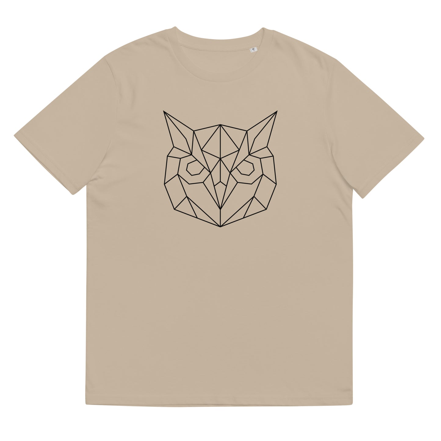 Eule Polygon Unisex-Bio-Baumwoll-T-Shirt