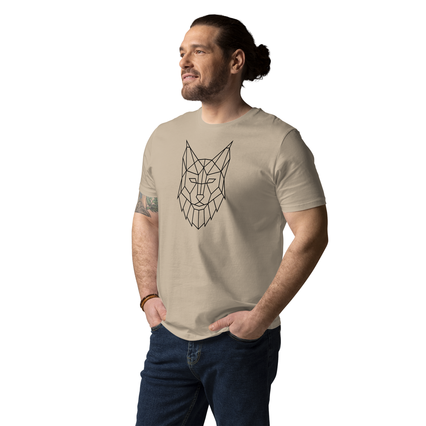 Luchs Unisex-Bio-Baumwoll-T-Shirt