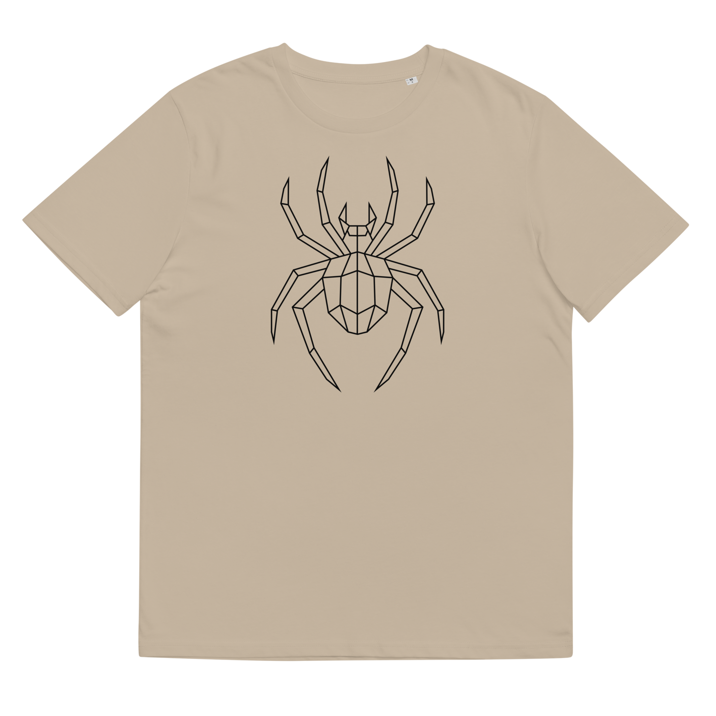 Spinne Polygon Unisex-Bio-Baumwoll-T-Shirt