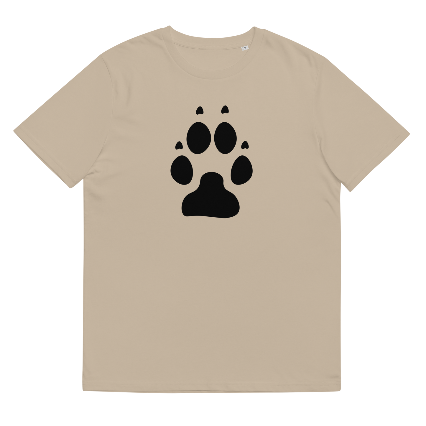 Wolf Pfote Unisex-Bio-Baumwoll-T-Shirt