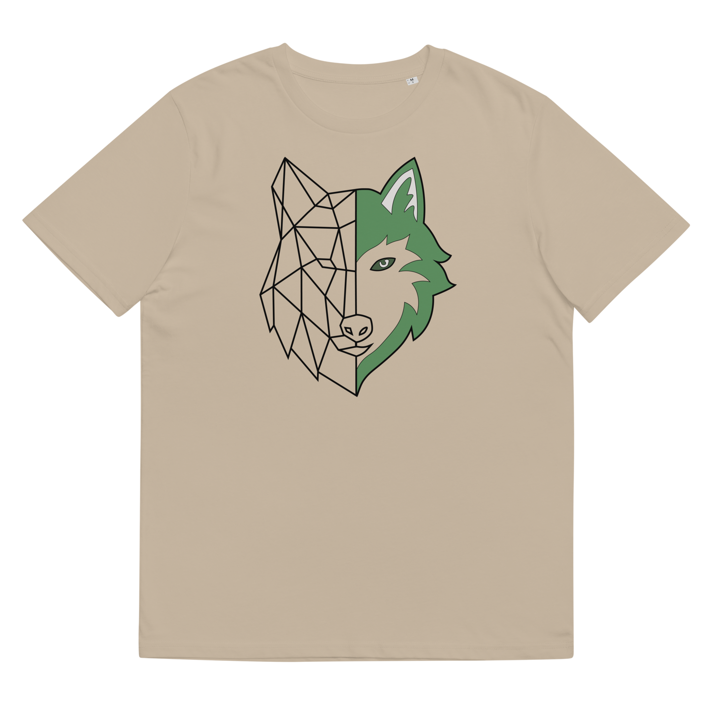 Wolf devided Unisex-Bio-Baumwoll-T-Shirt