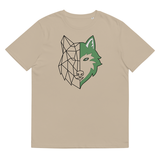 Wolf devided Unisex-Bio-Baumwoll-T-Shirt