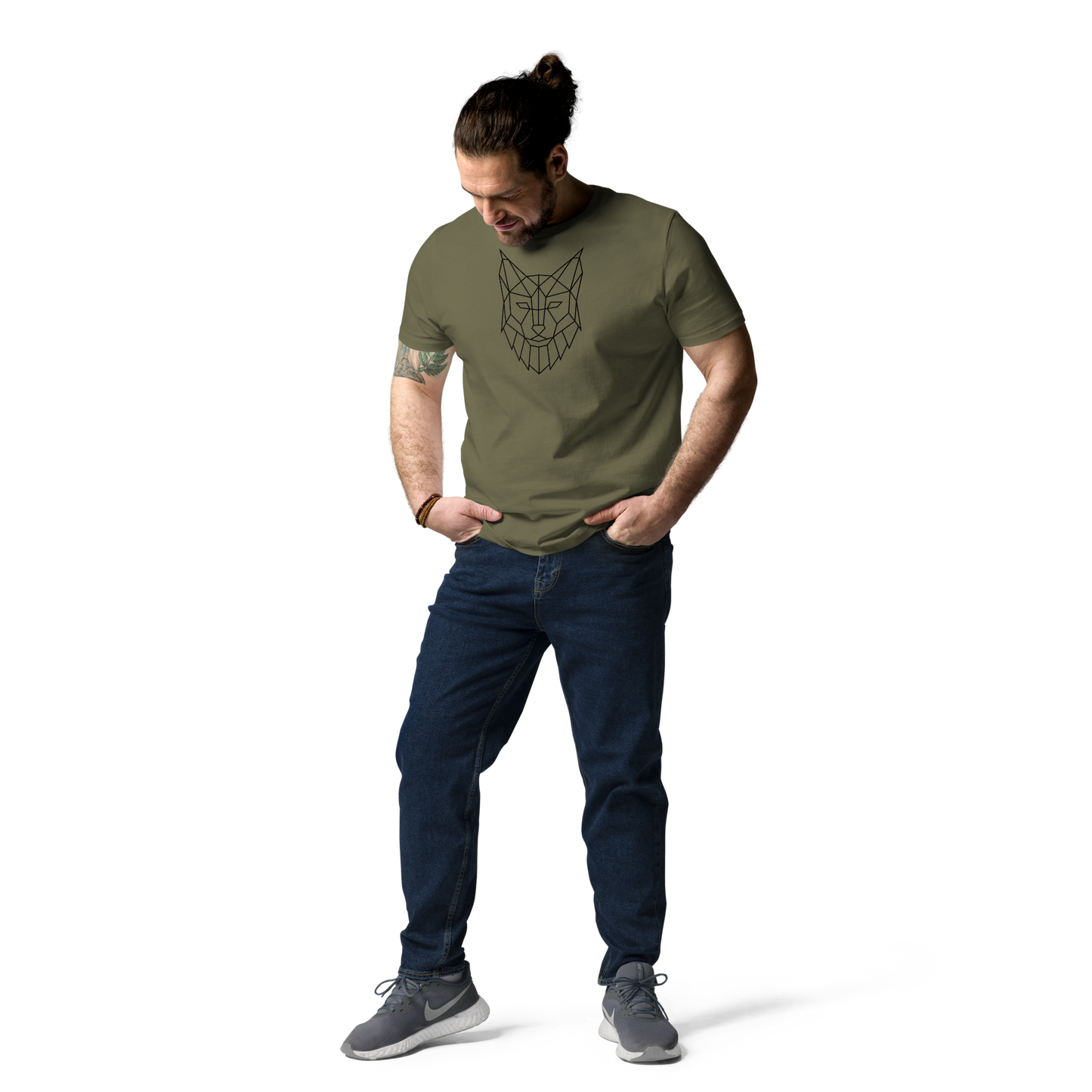 Luchs Unisex-Bio-Baumwoll-T-Shirt