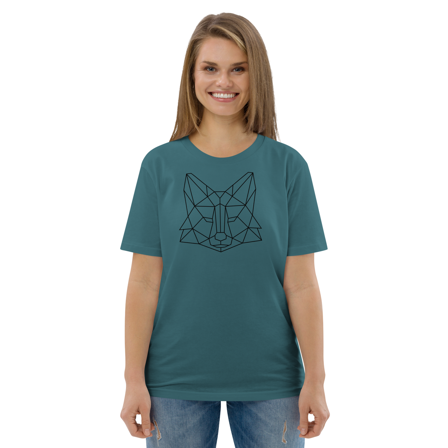 Fuchs Polygon Unisex-Bio-Baumwoll-T-Shirt